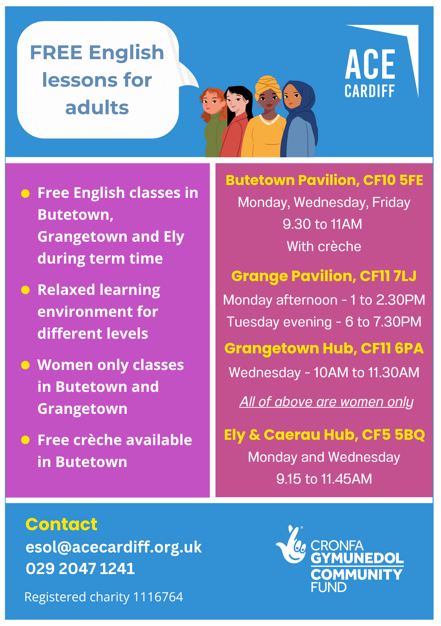 ESOL general flyer (A5)